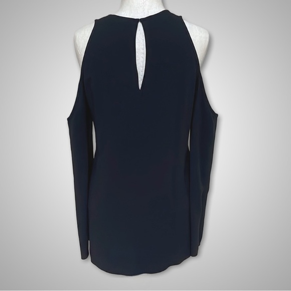 { Theory } - Cold Shoulder Blouse - Picture 4 of 6